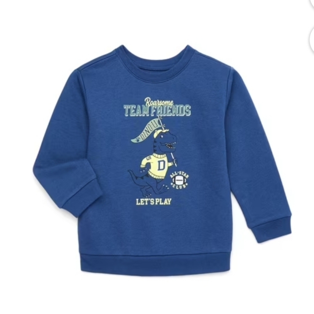 Garanimals Blue Dinosaur Team Sweatshirt